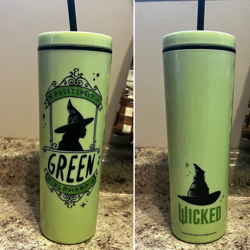 Wicked Positively Green Elphaba Tumbler 23 fl oz Target Bullseye Playground